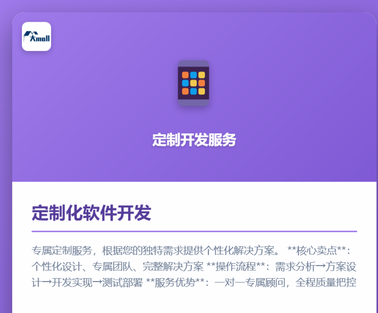 定制化软件开发